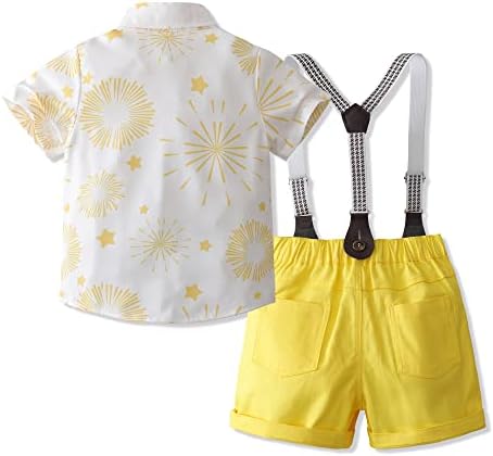 Tiepant Boys Fireworks Printed Summer Shorts