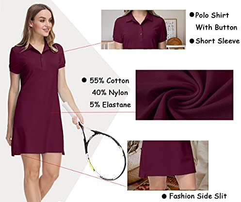 JINSHI Womens Golf Dress