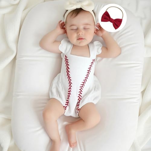 Dewadbow Corduroy BaseballRomperInfant