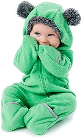 Cozy Cuddle Club Fleece Baby Bunting Bodysuit