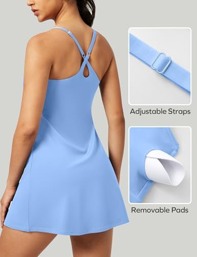 IUGA Tennis Dress for Women with Built-in Shorts and Bra