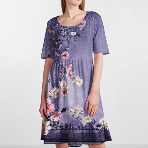 Elegant Summer Floral Dress