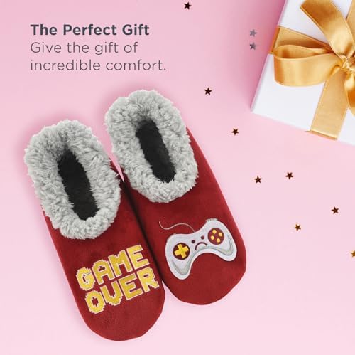 Snoozies Funny Pairable Slipper Socks for Women 1