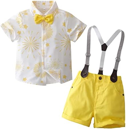 Tiepant Boys Fireworks Printed Summer Shorts