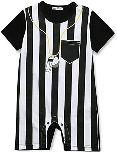 FANCYBABY Baby Toddler Referee Romper