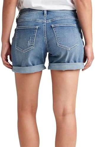 JAG Womens Alex Mid Rise Boyfriend Short