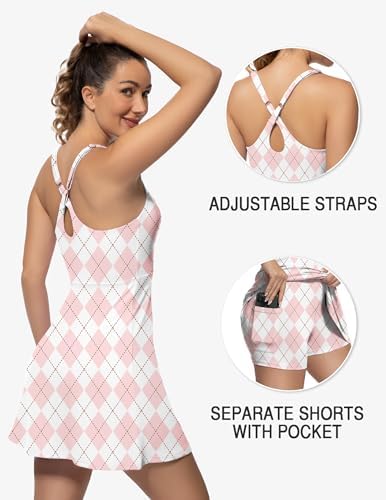 GGOV Adjustable Swing Backless Golf Dress