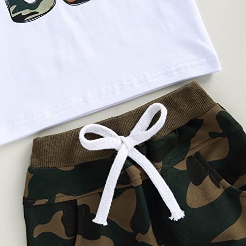 Springcmy Toddler Summer Outfit Set for Baby Boy