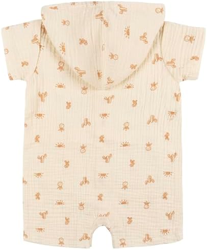 Gerber Baby Boys Lightweight Cotton Romper