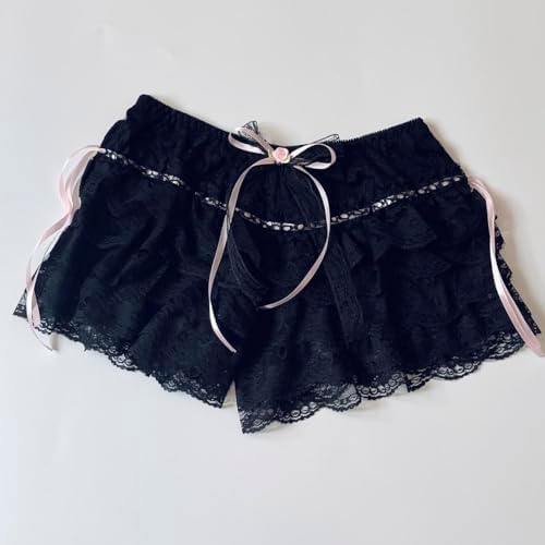 KMBANGI Womens Lolita Ruffle Bloomers