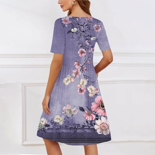 Elegant Summer Floral Dress