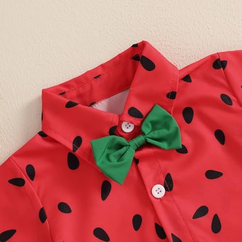 licupiee Toddler Boy Watermelon Shorts Sets - Comfort Fashion