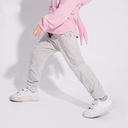 Teach Leanbh toddler cotton sweatpants with drawstring comfortable breathable
