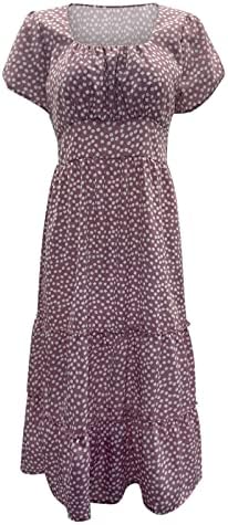 Bioxie 2025 Boho Casual Sundress for Women Beach Vacation Perfect