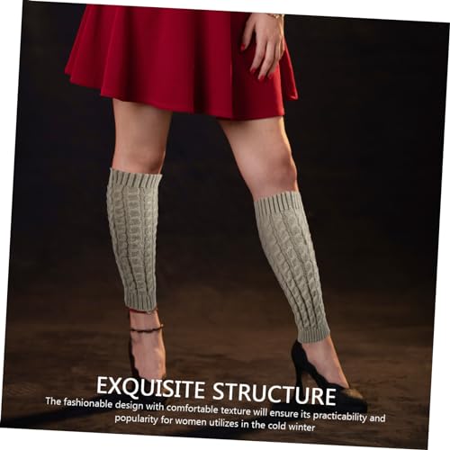 Thick Knit Woolen Leg Warmers