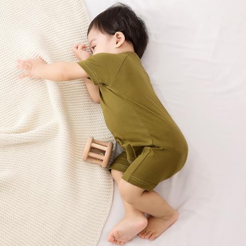 BeVSlley 2-Piece Baby Romper Set for Boys and Girls