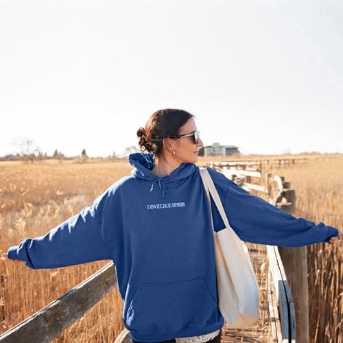 Love Like Jesus Hoodie - Womens Faithful Top