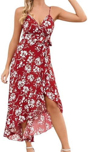 Floral Ruffle Dress for Women 2025 Hawaiian Party Collection