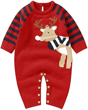 Newborn Christmas Romper Set for Boys and Girls