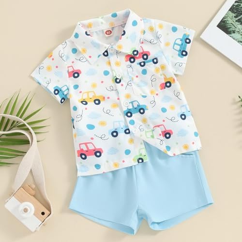 Adorable Baby Boy Hawaiian Outfit