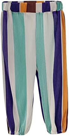 Striped Print Boys Girls Fashion sweatpants for Toddler Summer