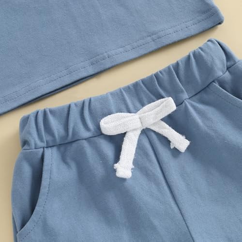Aifawile Baby Boy Summer Short Sleeve T-Shirt Shorts Set
