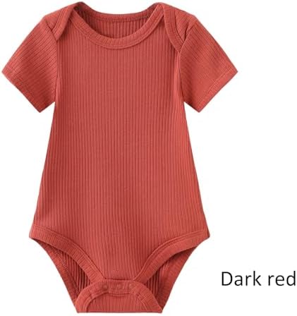 Ruliby Baby Bodysuitromo Girls Boys Outfit Soft Newborn Romper