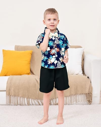 Stylish Toddler Boy Hawaiian Outfit for Summer