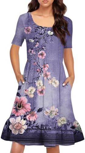 Elegant Summer Floral Dress