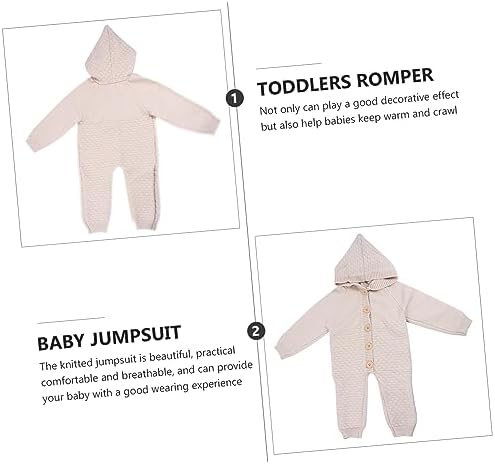 Stylish Rabbit Cashmere Romper for Newborns