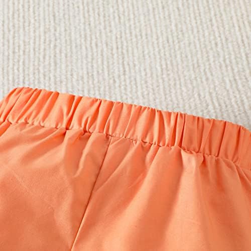 AMIMOJY Easter Rabbit Kids T-Shirt Shorts Set