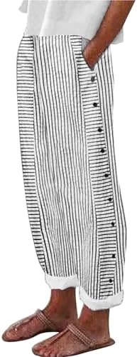 2025 Plus-Size Linen Pants