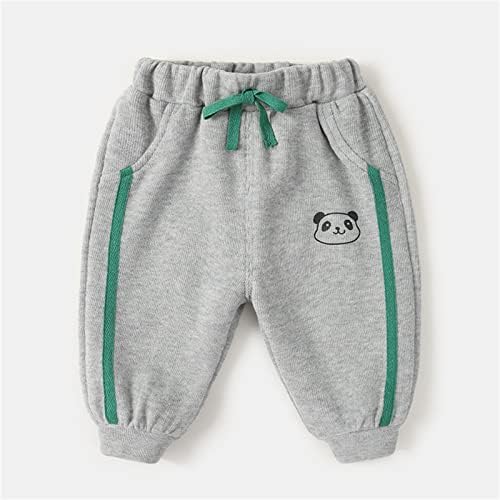 Lykmera Cute Animals Print Patchwork Kids Pants