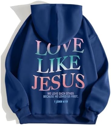 Love Like Jesus Hoodie - Womens Faithful Top