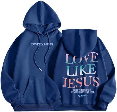 Love Like Jesus Hoodie - Womens Faithful Top