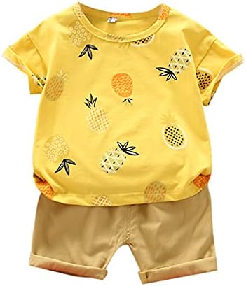 Stylish 2-Piece T-Shirt Shorts for Baby Boys