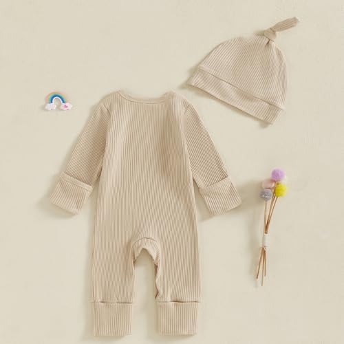 Gentle Baby romper with snap closure for easy diapering