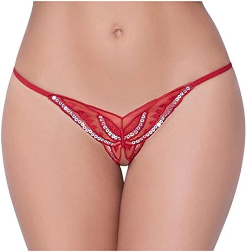 Womens Lace Trim Briefs Underwear