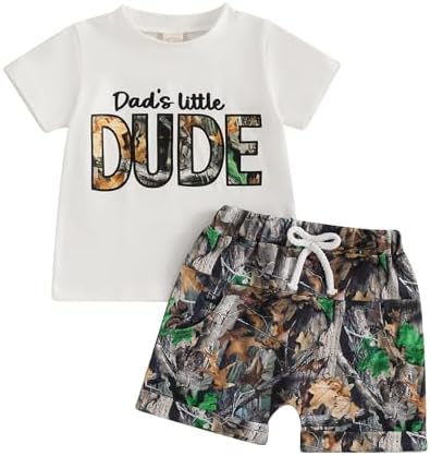 Sturdy Camo Set for Little hunters Gaono Toddler Baby Outfit