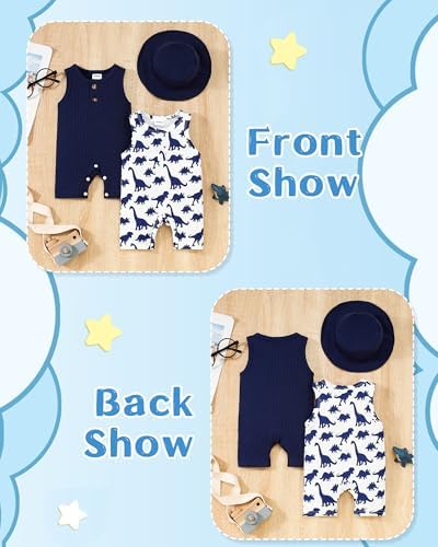 NZRVAWS Baby Boy Romper Set