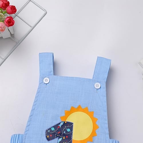 HelloUniromper 1st Birthday Outfit for Boys Summer Cake Smash Photoshoot