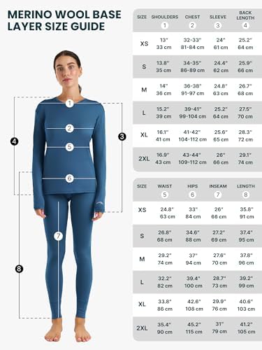 Stay Cozy Comfortable with Merinobase Womens Base Layer Set