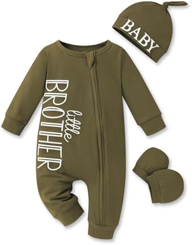 Soft Cotton Baby Romper Newborn to 6 Months Letter Print Design