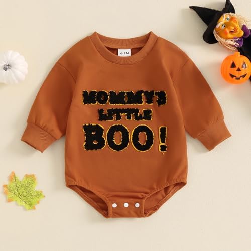 Amnnchya Baby Halloween Spooky Romper