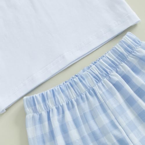 Emmababy Checkered Toddler Outfit Boys