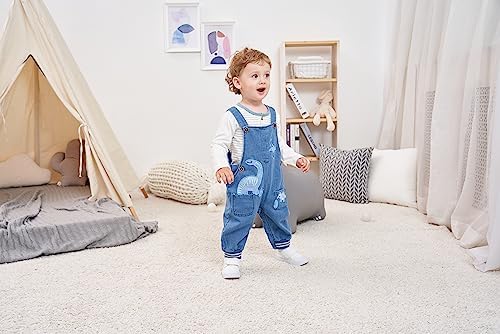 Star - Baby Boy Romper Overalls Set