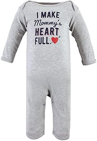 Hudson Baby Baby-Girls Cotton Romper Set
