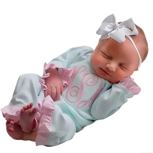 Personalized Baby Romper with Monogram