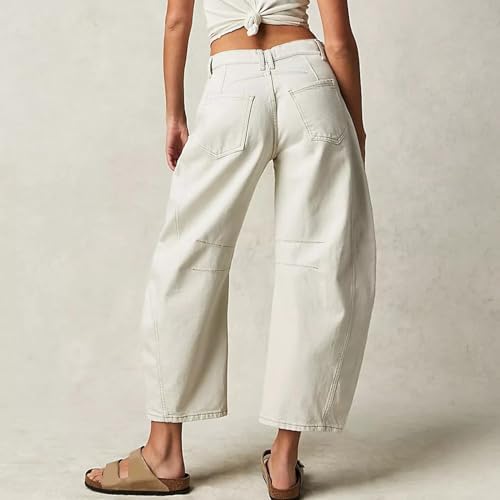 Premium Extreme Value FZVYD Womens Extreme High Waist Mid Rise Bucket Jeans 2023