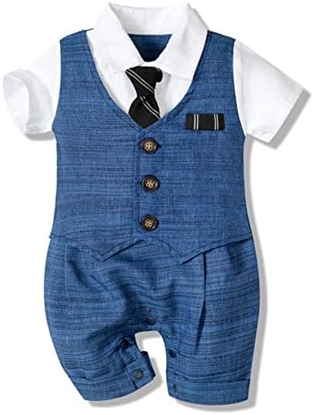 Gentleman Baby Romper Set for Kids
